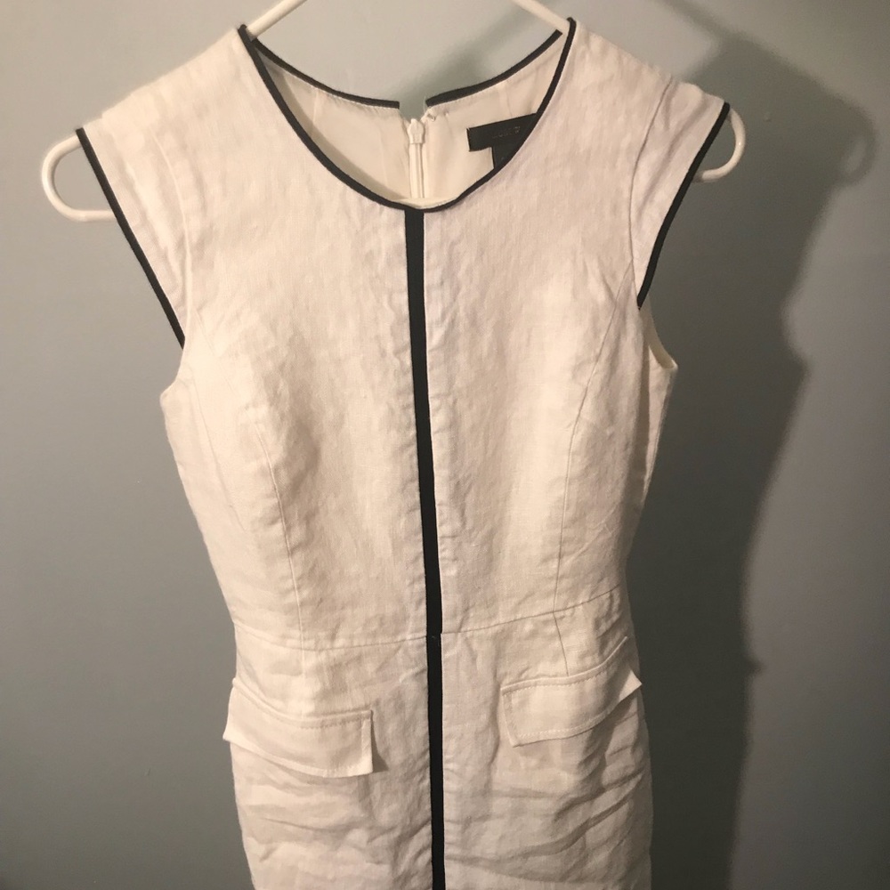 Jcrew white dress size 00